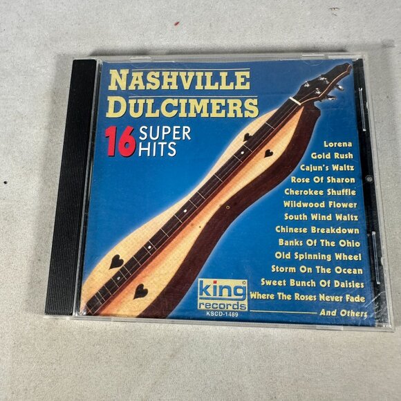 Nashville Dulcimers 16 Super Hits CD Appalachian Folk King Records KSCD-1489 - Picture 1 of 3